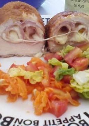Una foto de Pechuga rellena