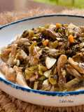 Tumis Babi Sayur Asin