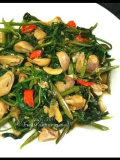 Foto resep Cah Kangkung Jamur