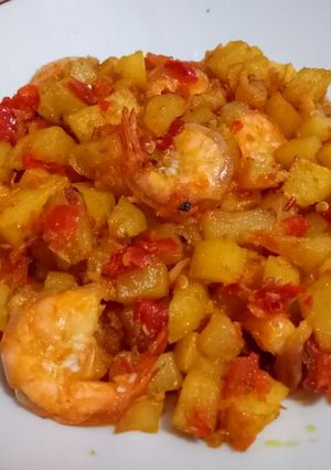 Foto resep Sambel goreng kentang