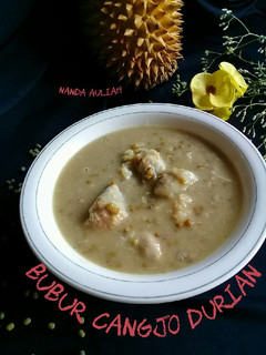 Foto resep Bubur kacang hijau durian
