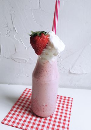 Une photo de ☆Milkshake à la Fraise☆