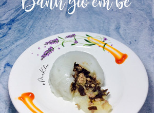 Hình của món Bánh giò cho bé.