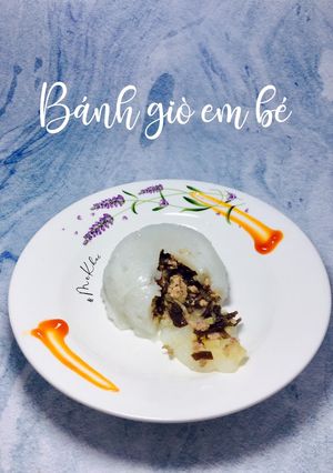 Hình của món Bánh giò cho bé.