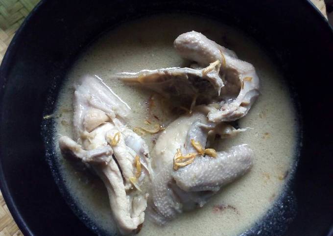 Resep: Opor ayam putih Ekonomis