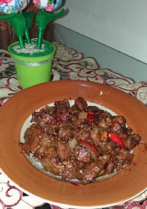 Foto resep Beef teriyaki simple