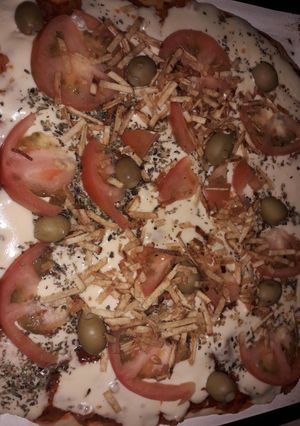 Una foto de Pizza casera