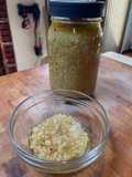 Chopped Garlic Oil