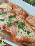 Filé de peixe à parmegiana