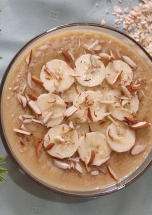 A picture of Oats porridge 🇫🇮🇬🇧.