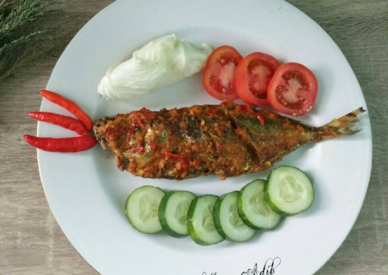 Ikan kembung Bakar