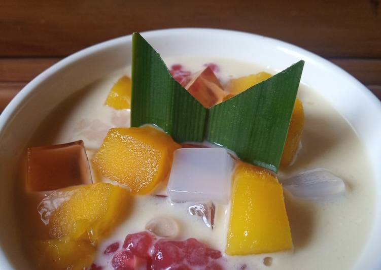 {Cara Membuat Mango Sago yang Renyah