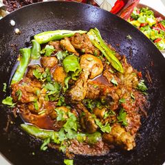 A picture of Peshawari Karahi.