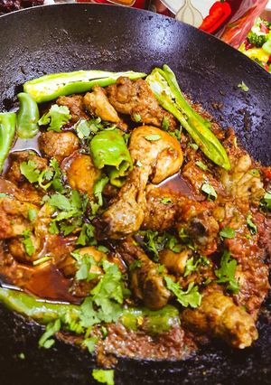 A picture of Peshawari Karahi.