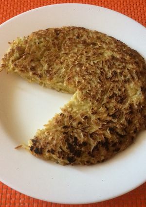 Una foto de Tortilla rápida de cabellitos de ángel