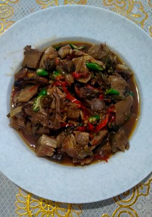 Foto resep Oseng Lidah Sapi Kecap