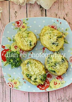 Foto resep Kentang Panggang Brokoli