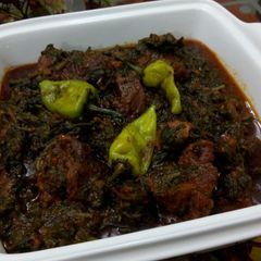 Palak Gosht A picture of Palak Gosht.