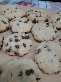 Una foto de Galletas de chispas de chocolate