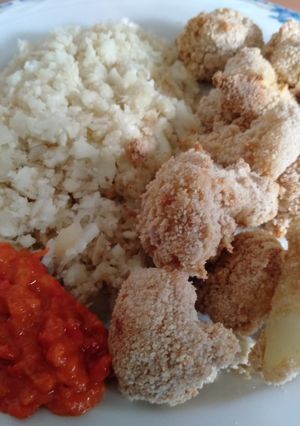 Foto resep Nasi sayur bunga kol (pengganti nasi)