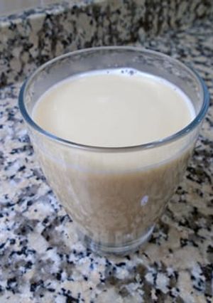 A picture of Homemade Horchata.