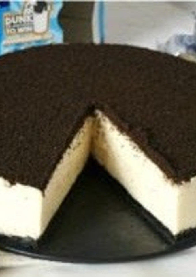 Una foto de Tarta oreo sin horno