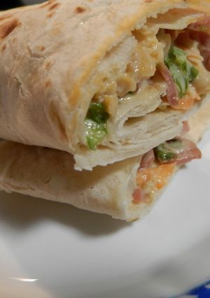 Foto principal de Fajitas de pollo y salchichas