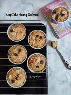 Foto resep Cupcake pisang oatmeal