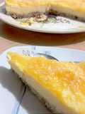 Cheesecake de durazno sin azúcar