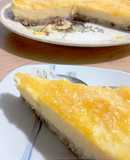 Cheesecake de durazno sin azúcar