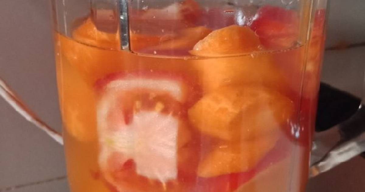 Resep Mix Juice (Tomat, jeruk, wortel) oleh Novita Lutfiana Cookpad