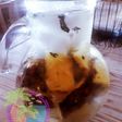 Agua saborizada de anana (cáscara)