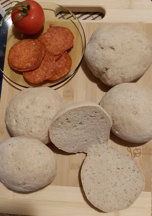 Gluténmentes barna rizslisztes zsömle recept fotója