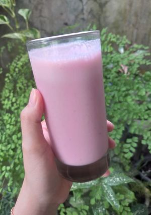 Foto resep Strawberry smoothies
