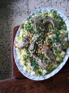 صورة لوصفة منسف أردني