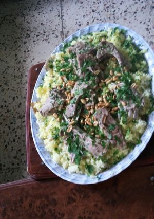 صورة لوصفة منسف أردني