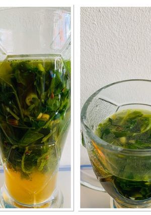 A picture of Methi Soup.