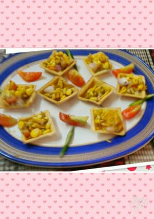 A picture of Corn Canapies.
