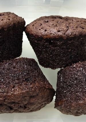 Brownie muffin recept fotója