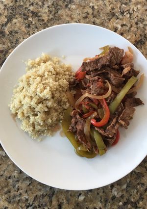 Una foto de Fajitas de res