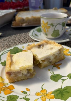 Rhabarber-Kuchen Rezepthauptbild