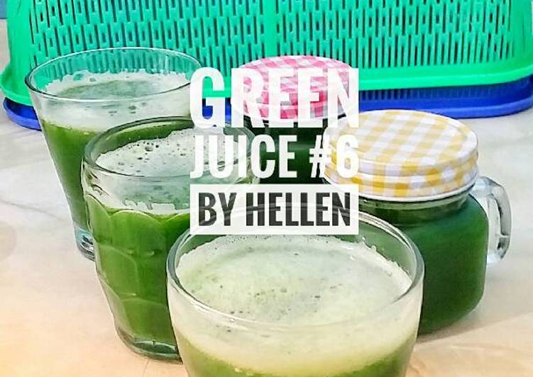 Bagaimana Menyiapkan Green juice #6, Menggugah Selera