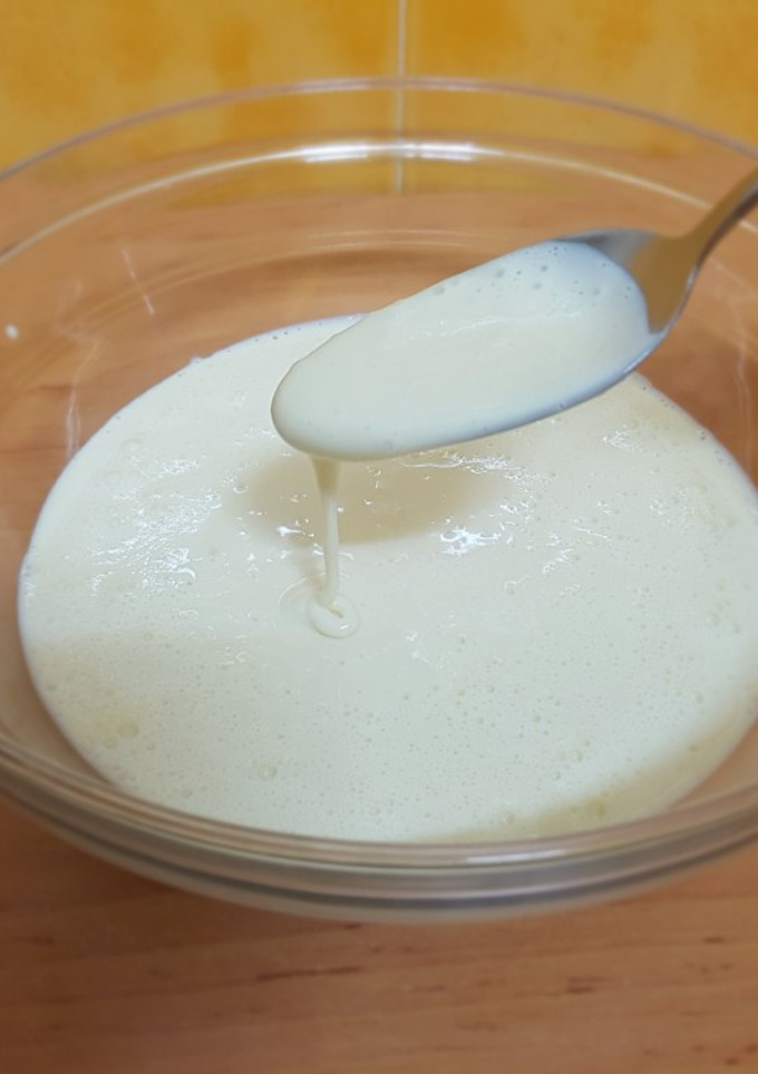 Una foto de Leche condensada saludable