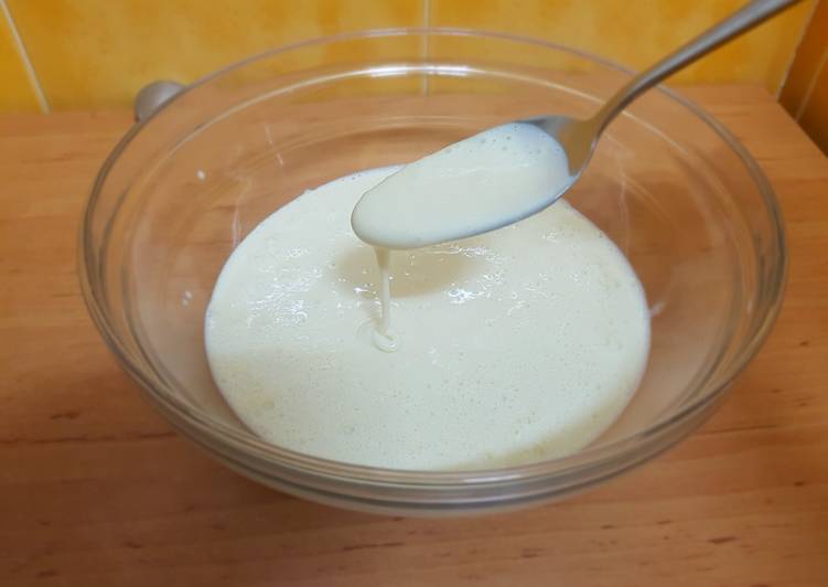 Leche condensada saludable