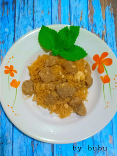 Foto resep Bihun goreng baso💚💛💜