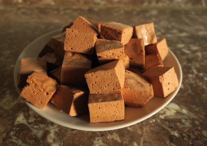 Молочно-шоколадные зефирки (Marshmallow - маршмеллоу)