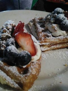 Una foto de Waffles