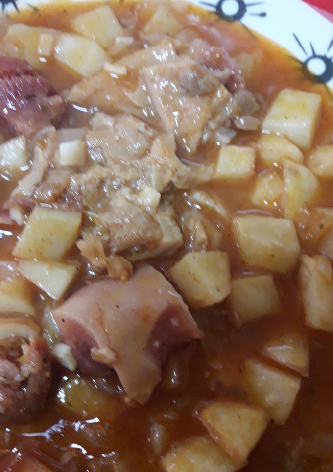 Una foto de Callos de ternera con patatas