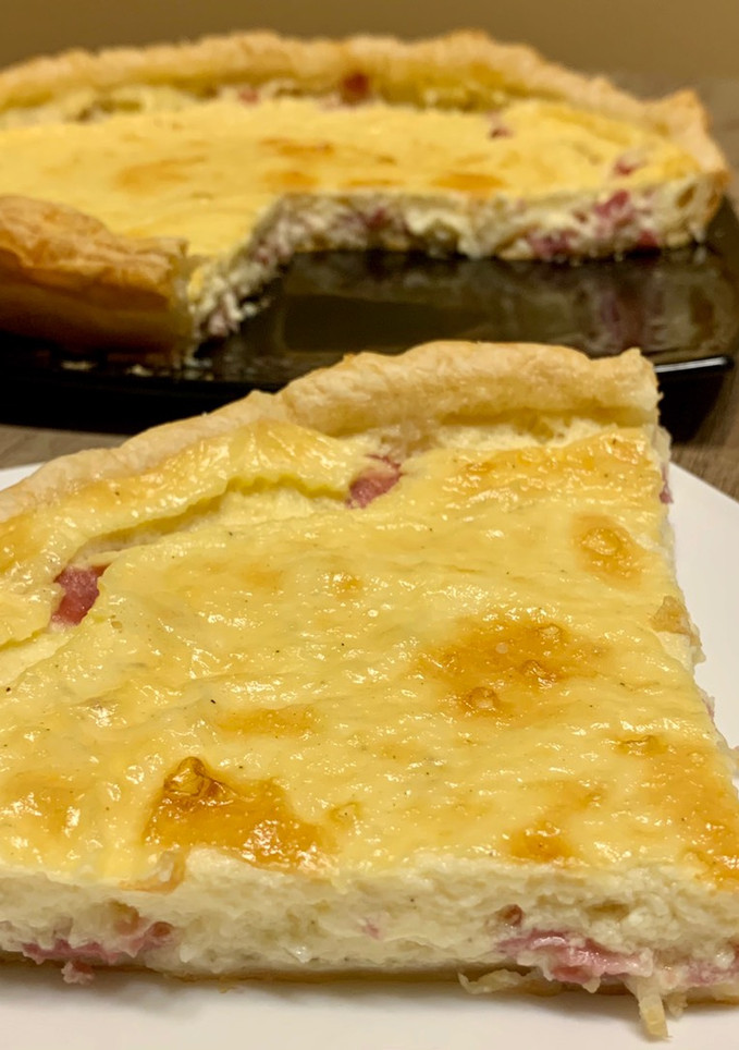 Una foto de Tarta de lacón