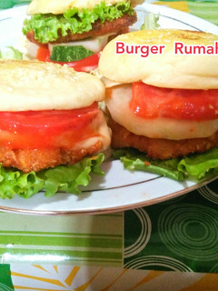 Foto resep Burger Rumahan (homemade) 🍔